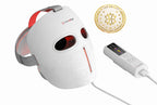 Recharge+ Red Light Therapy Mask Powered by Mito Red Light | With Blue, Yellow, Red and Near Infrared LED
